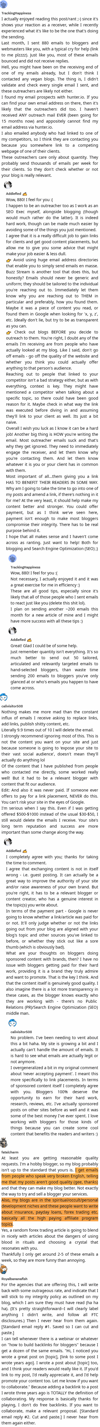 i often get emails from seo agencies or pr or outreachers to publish their content on my blog or website