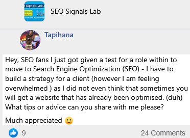 solution for doing SEO for a website that has already optimized