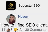 how to find SEO and marketing client