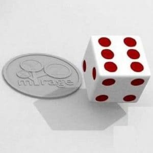 a coin and a dice