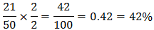 fraction to percent