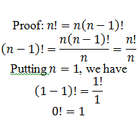 proof zero factorial