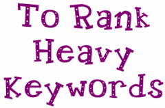 To Rank Competitive keywords | Heavy Keywords