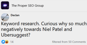 Why Do Neil Patel and Ubersuggest Seem Funny?