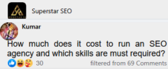 cost to run an seo agency and which skills are strongly required