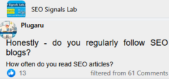 do you still read seo content from unfamous low-authority websites
