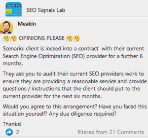 Horror! You are Getting Hired to Monitor or Audit the Older SEOer of Your Current Client. Are You Getting Monitored Too?