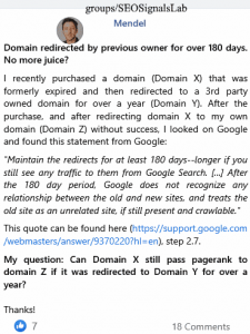 Can Domain 1st Still Pass Pagerank to Domain 3rd if It had ever gotten Redirected to Domain 2nd for Over a Year?