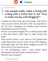 To Make Money With Blogging in Photography