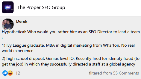 a 2 option q about individual seo pro to hire