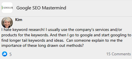why are keywords so important in seo content