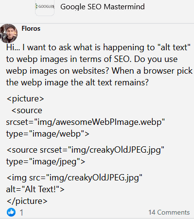 alt text for webp images in seo
