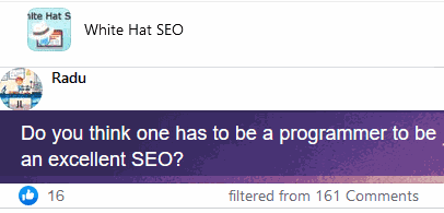 does one have to be a programmer to be an excellent seo