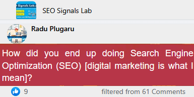 since when did you end up selling seo digital marketing