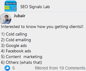 getting clients cold calling cold emailing google ads facebook ads content marketing others what s that